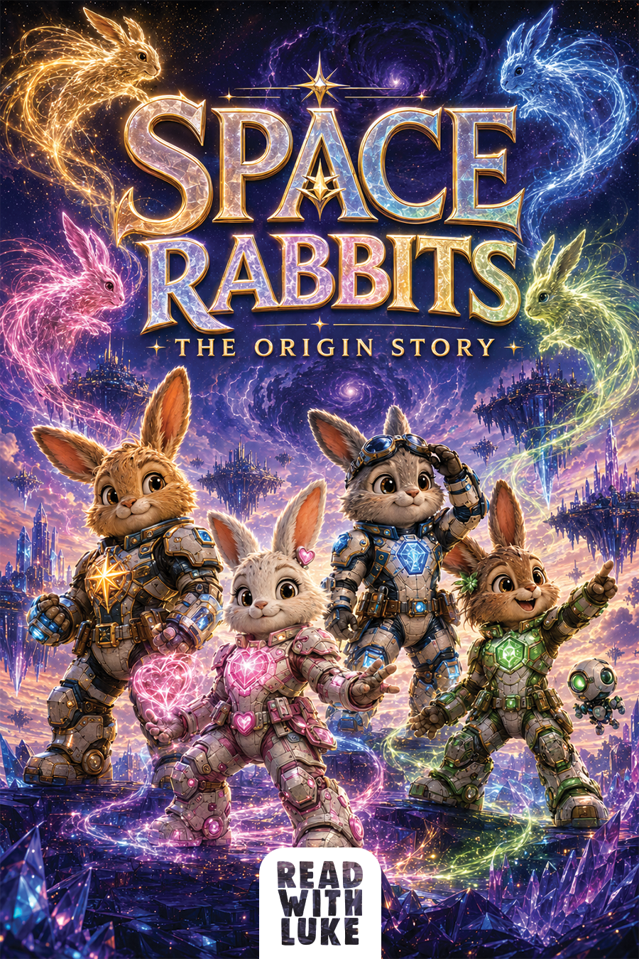 Cover of Space Rabbits: The Origin Story