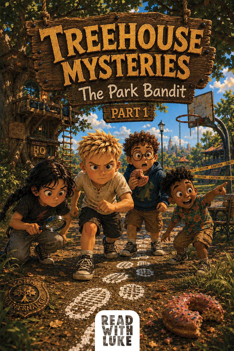 Cover of Treehouse Mysteries: The Park Bandit - Part 1