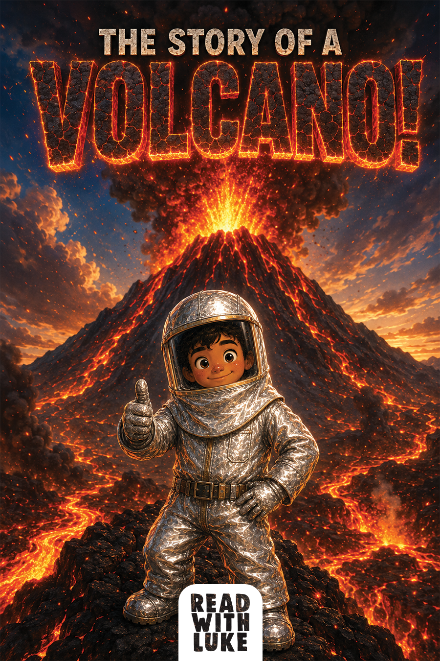 Cover of The Story Of A Volcano