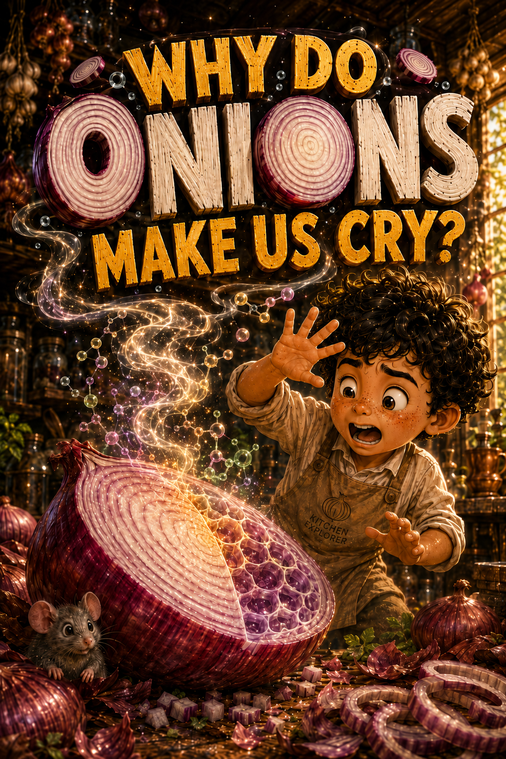 Cover of Why Do Onions Make Us Cry?